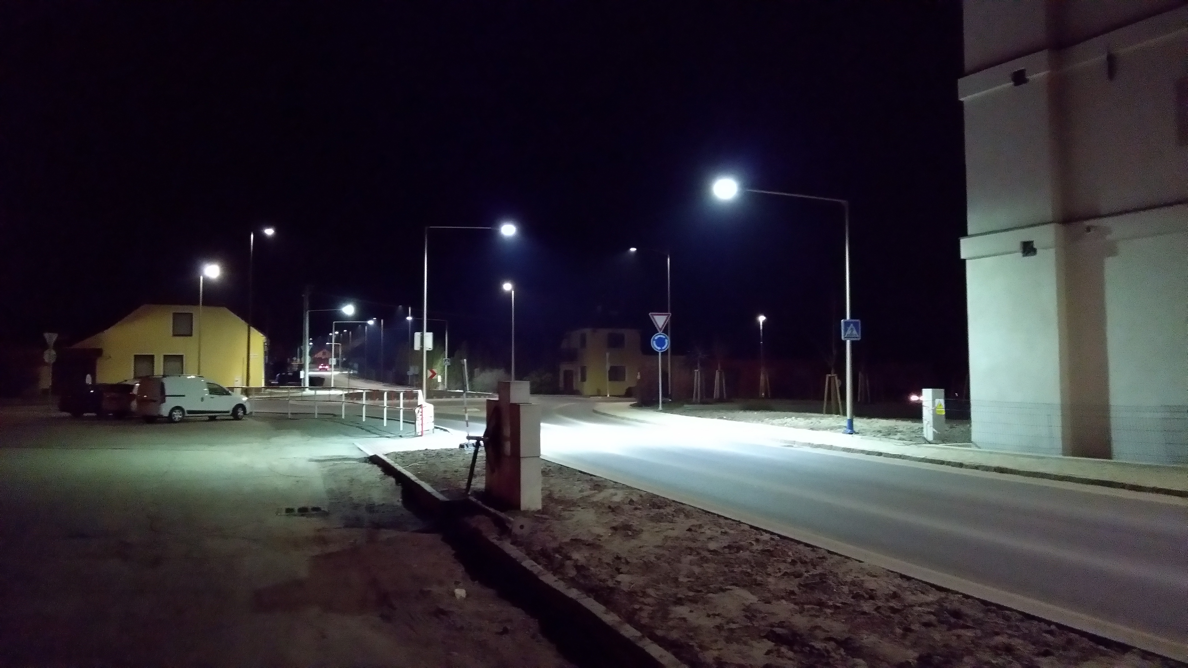 Veřejné LED osvětlení – Strabag (Velké Pavlovice)