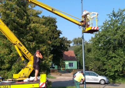 Veřejné LED osvětlení, EFEKT - Klobouky u Brna, Bohumilice