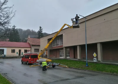 Veřejné LED osvětlení, EFEKT - Klobouky u Brna