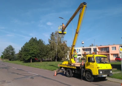 Veřejné LED osvětlení, EFEKT - Hrušovany nad Jevišovkou
