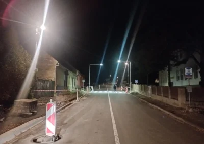 Veřejné LED osvětlení přechodů, Imos Brno+VHS - Zaječí