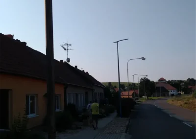 Veřejné LED osvětlení, EFEKT - Klobouky u Brna, Bohumilice