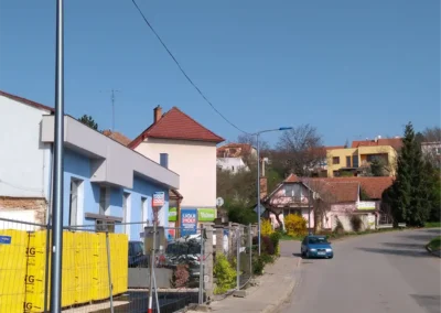 Veřejné LED osvětlení, EFEKT - Klobouky u Brna