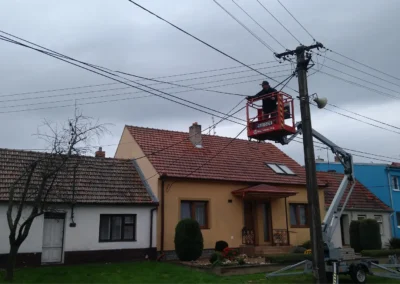 Veřejné LED osvětlení, E.ON - Starovičky