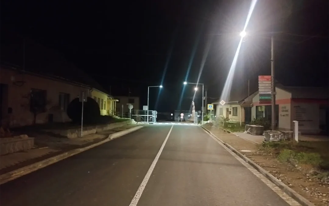 Veřejné LED osvětlení přechodů, Imos Brno+VHS – Zaječí