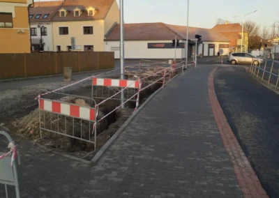 Veřejné LED osvětlení se SSZ, ŘSD, Eurovia, AŽD - Valtice