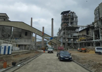 Veřejné LED osvětlení, PORR - Cementárna Mokrá