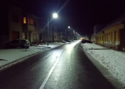 Veřejné LED osvětlení, EFEKT - Klobouky u Brna