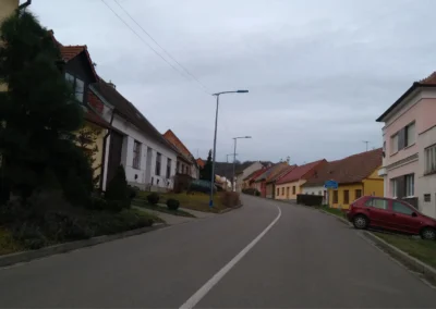 Veřejné LED osvětlení, EFEKT - Klobouky u Brna