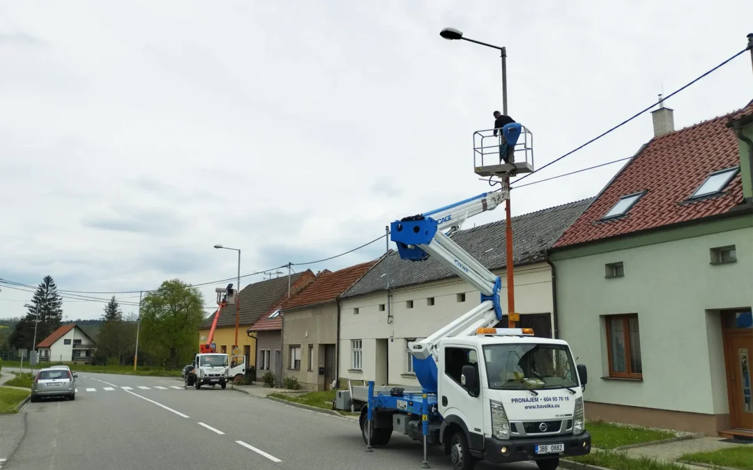 Veřejné LED osvětlení, Efekt – Podolí u Uherského hradiště