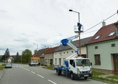 Veřejné LED osvětlení, Efekt - Podolí u Uherského hradiště
